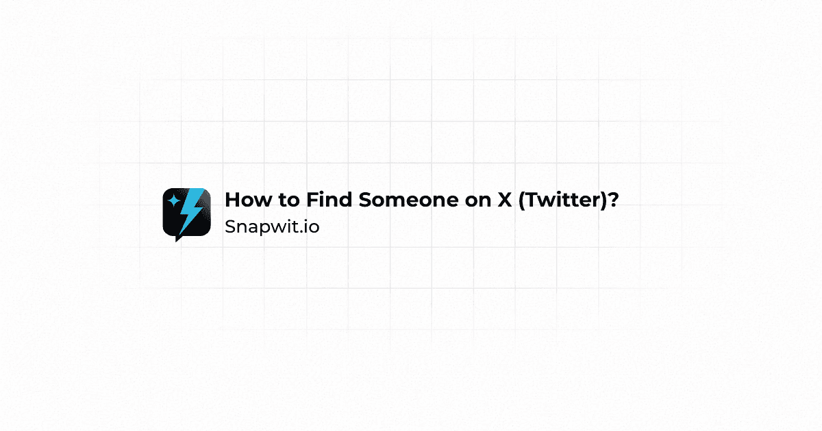 How to Find Someone on X (Twitter) Without Their Username?